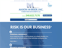 Tablet Screenshot of mason-mcbride.com